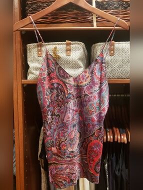 Silk Camisole Top - Small
